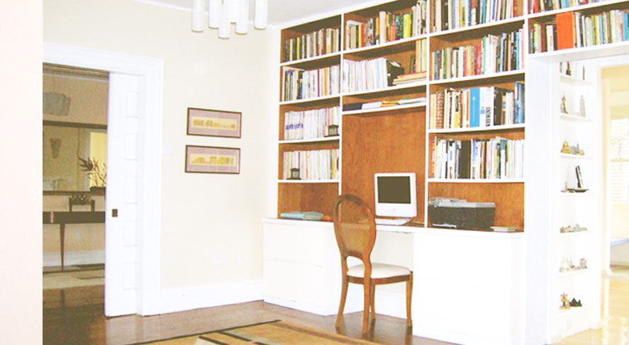 Built-in Bookshelves